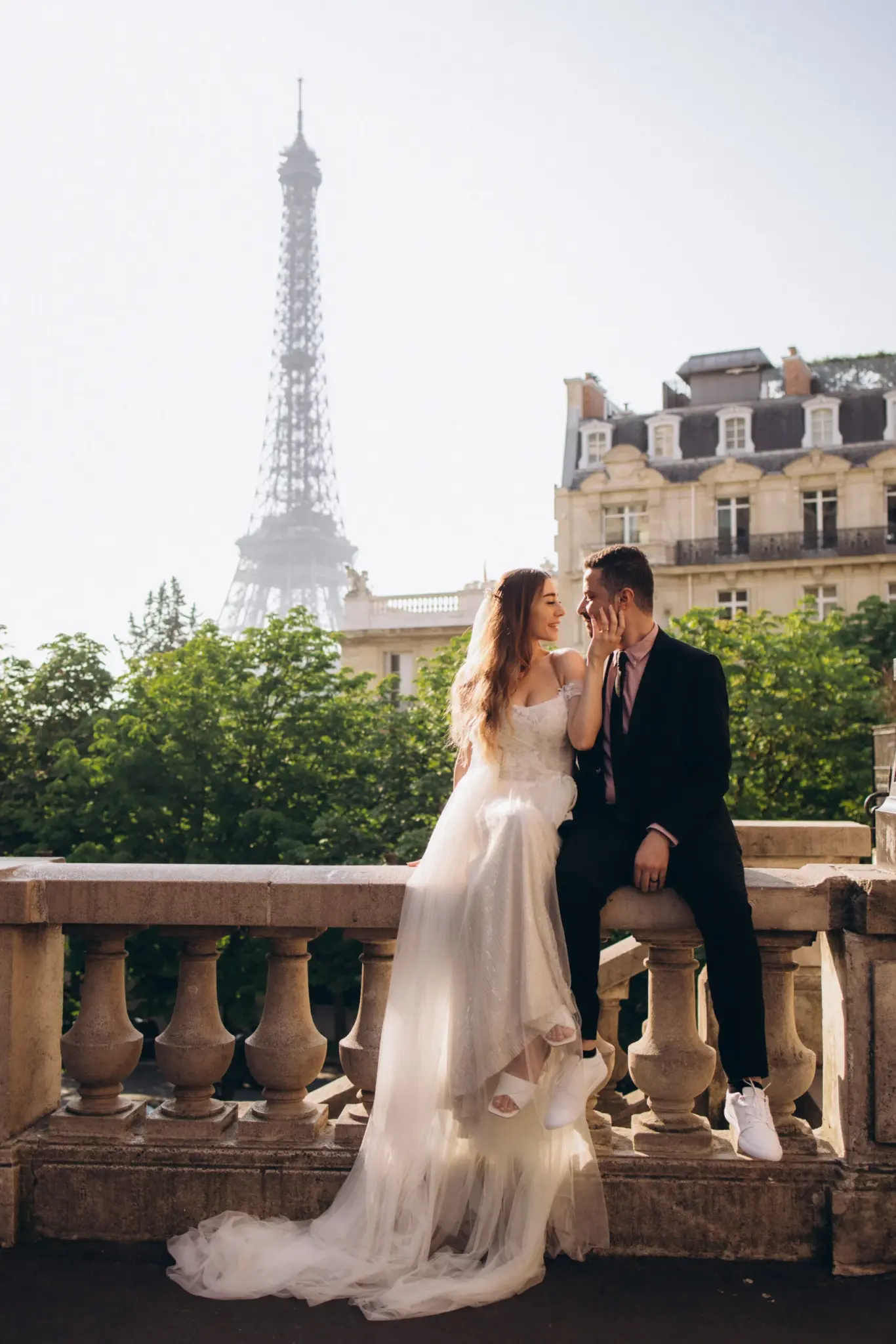 Avenue de Camoëns pre-wedding pictures