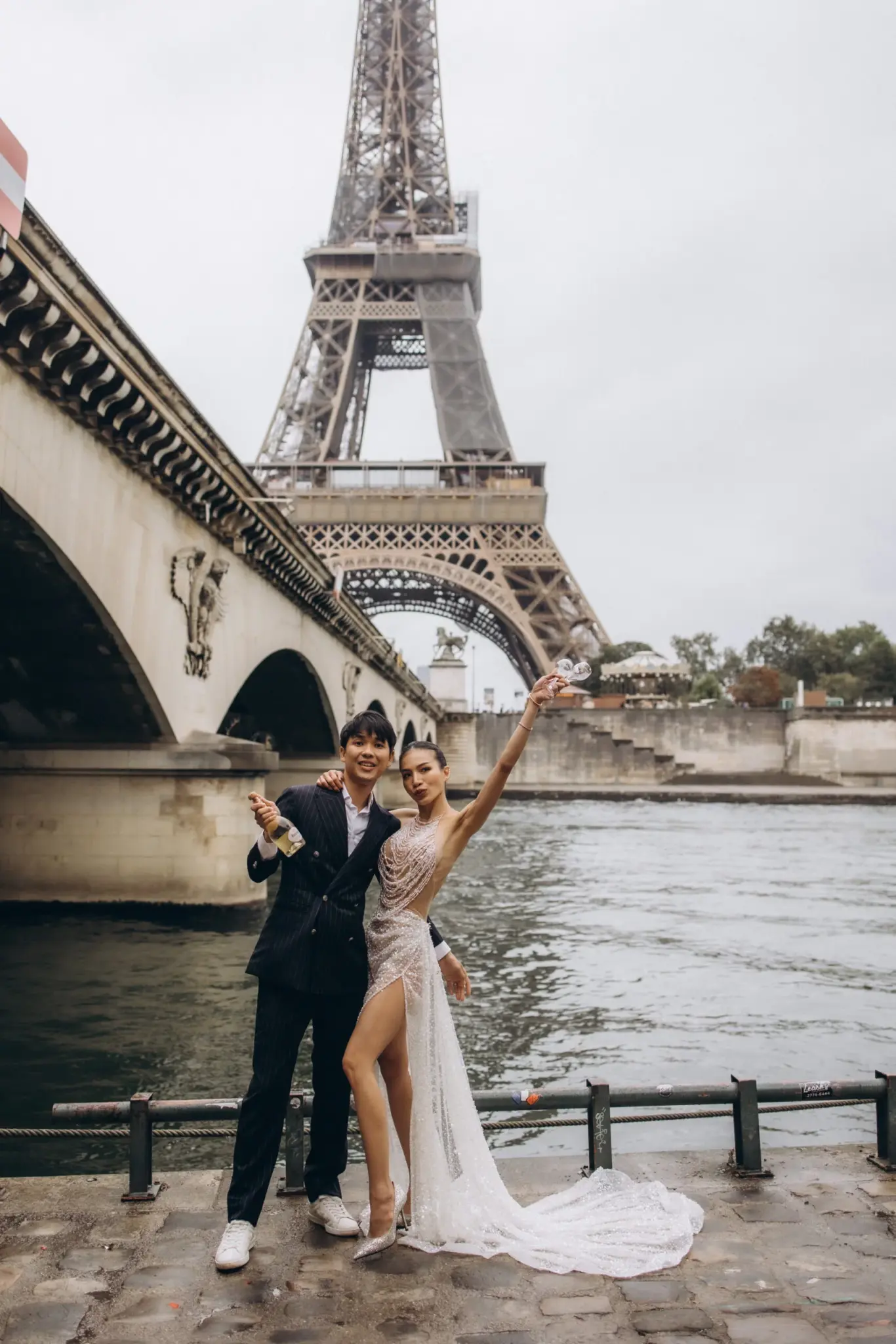 Couple photography in Paris