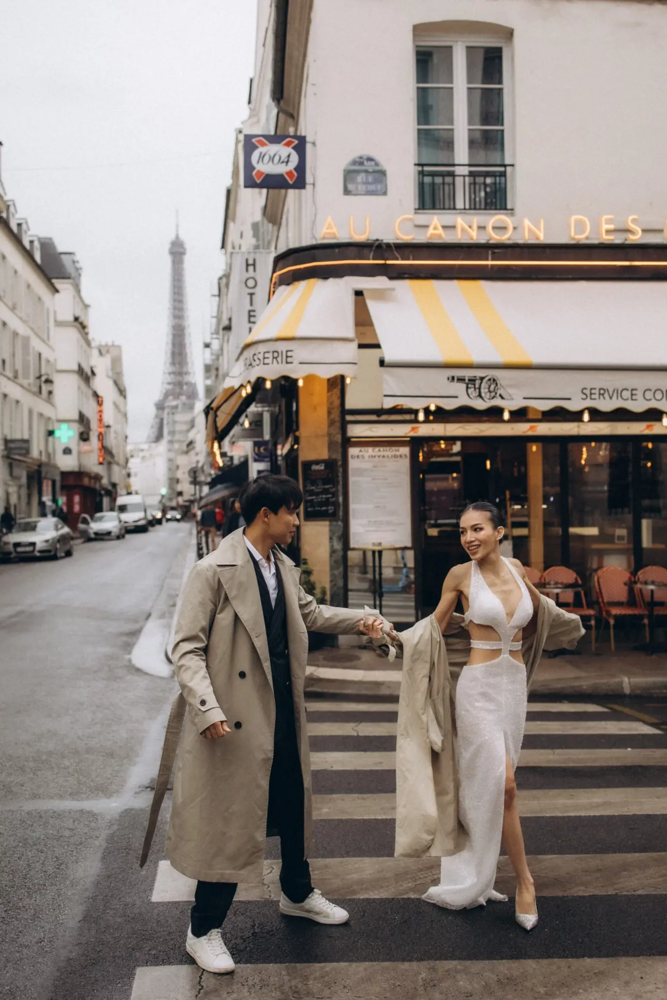 Paris couple photoshoot