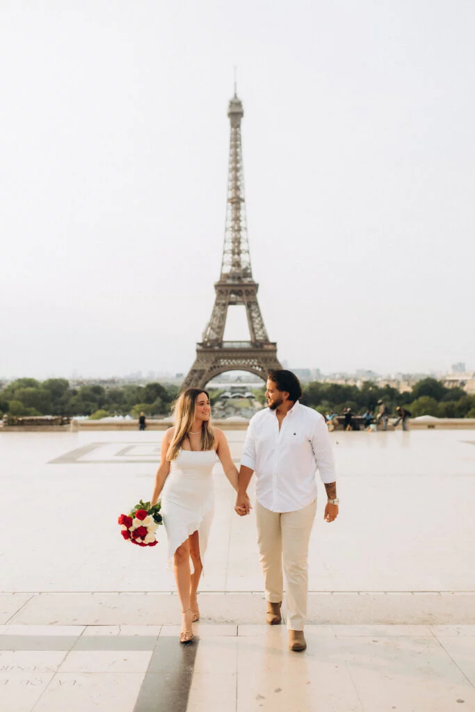 Pre Wedding photoshoot in Paris